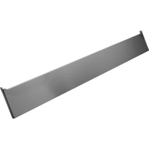 Plinthe frontale en inox, 1575 mm - PASS-THROUGH