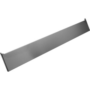 Plinthe frontale en inox, 900 mm - PASS-THROUGH