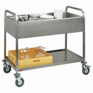 Chariots service / Acier inox