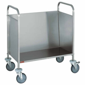 Chariots service / Acier inox