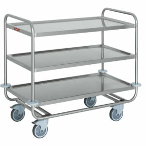 Chariots service / Acier inox