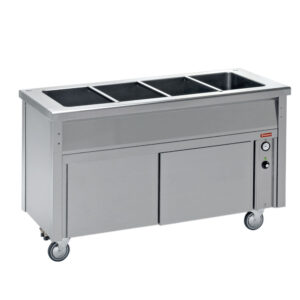 Elément bain-marie sur armoire neutre 4 GN 1/1