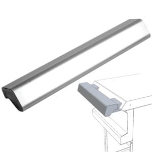 Main courante en acier inox, 2700 mm - PASS-THROUGH